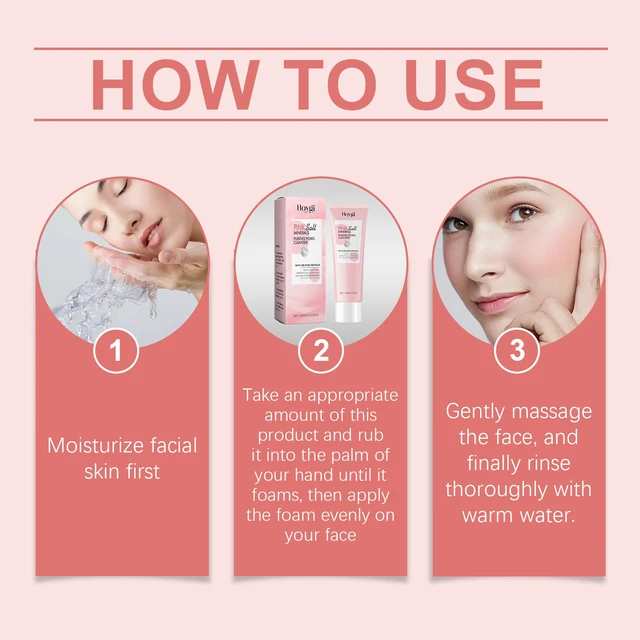 Alt view image 6 of 6 - Hydrating & Non-Drying Formula, Removes Impurities, Gentle Facial Cleanser for Deep Pore Cleaning