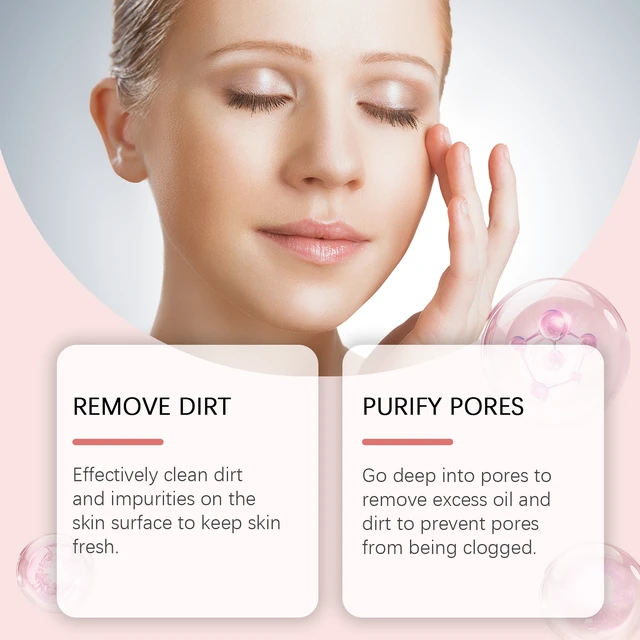 Alt view image 4 of 6 - Hydrating & Non-Drying Formula, Removes Impurities, Gentle Facial Cleanser for Deep Pore Cleaning