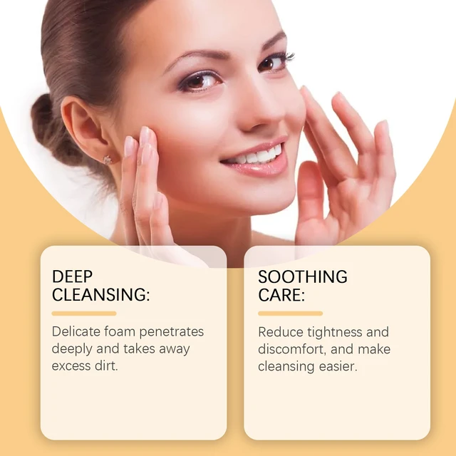 Alt view image 2 of 5 - Refreshing & Moisturizing Formula, Centella Asiatica Hydrating Face Wash - Gentle Deep Cleanser for Fine Pores