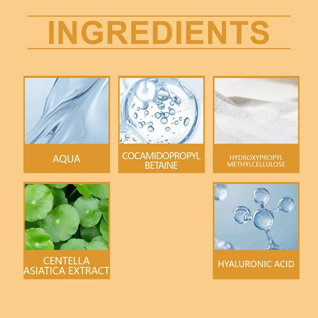 Alt view image 4 of 5 - Refreshing & Moisturizing Formula, Centella Asiatica Hydrating Face Wash - Gentle Deep Cleanser for Fine Pores