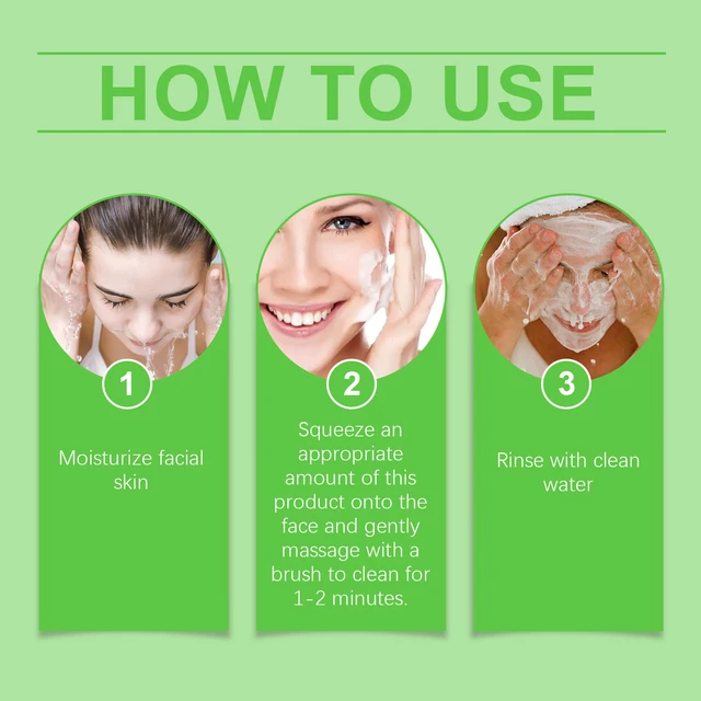 Alt view image 6 of 6 - West Month Aloe Vera Foaming Face Wash Hydrating Non-Drying Gentle Deep Pore Cleanser Refreshing Skin Care