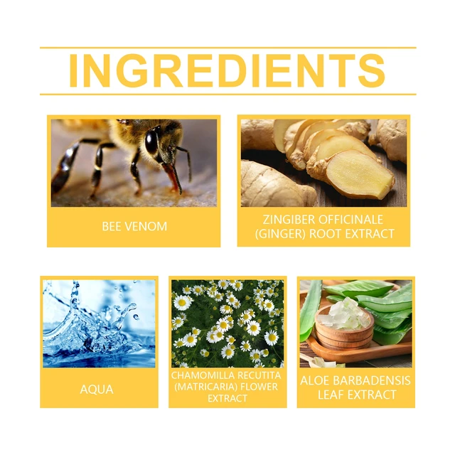 Alt view image 5 of 6 - Repairs Rich Bag Neck, Neck & Back Discomfort, ximonth Bee Venom Imperial Concubine Neck Care Cream - Relieves Shoulder