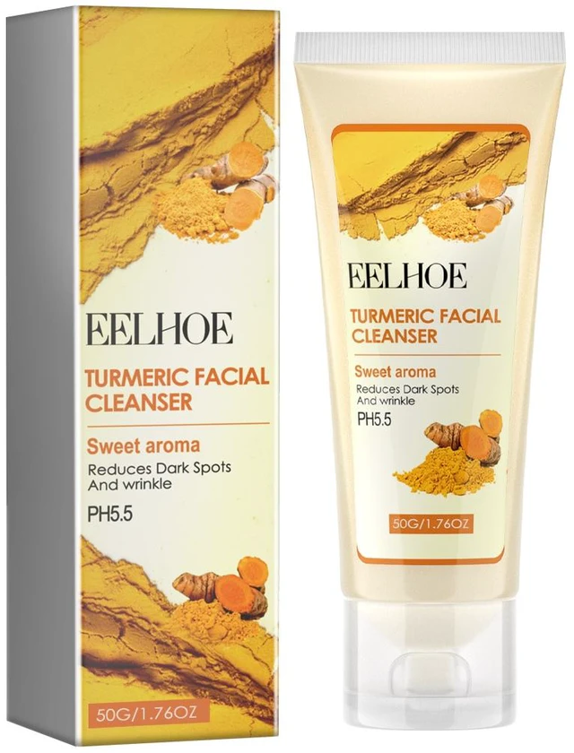 Main image of Turmeric Face Wash Deep Clean Repair Barrier Moisturizing Brightening Hydration Skin Care
