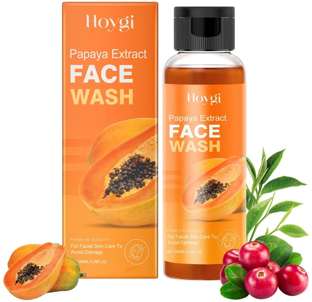 Main image of Papaya Face Wash Hydrating Non-Drying Cleanser for Skin Renewal & Moisture