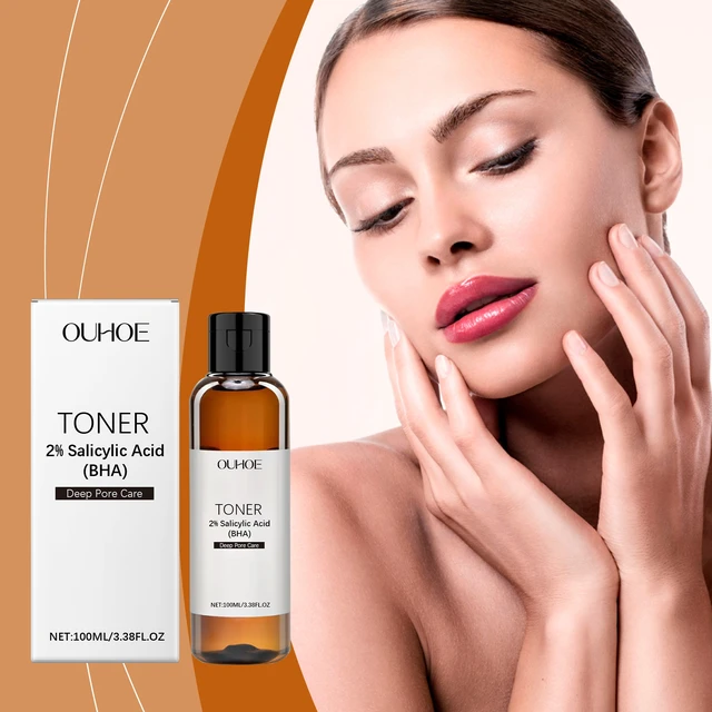 Alt view image 2 of 6 - Salicylic Acid Pore Care Toner Gentle Hydrating Refreshing Skin Care Essence