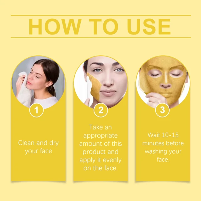 Alt view image 6 of 6 - HOYGI Gold Overnight Face Mask Hydrating Brightening Firming Moisturizing Skincare Sleeping Pack