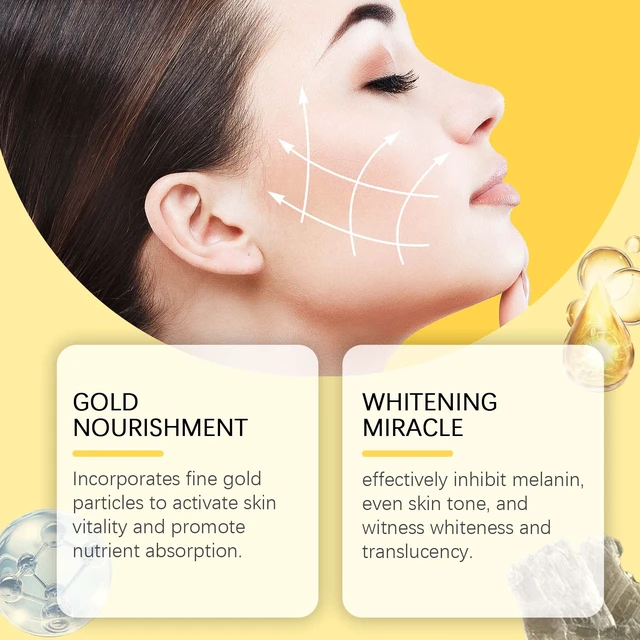 Alt view image 3 of 6 - HOYGI Gold Overnight Face Mask Hydrating Brightening Firming Moisturizing Skincare Sleeping Pack