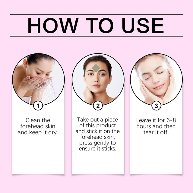 Alt view image 4 of 4 - Anti-Wrinkle Face Patches for Forehead & Eye Lines - Hydrating Skin Care Strips