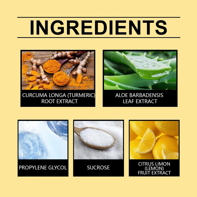 Alt view image 4 of 5 - Turmeric Lemon Lip Exfoliator Gentle Deep Cleanse Dead Skin Removal Moisturizing Nourishing Soft Tender Lips
