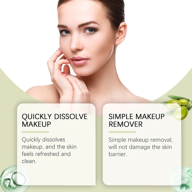 Alt view image 4 of 6 - Refreshing Non-Sticky Formula, Skin-Friendly, Deep Cleansing, Mild Transparent Makeup Remover for Face and Lips