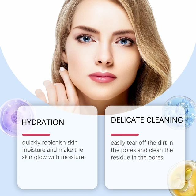 Alt view image 3 of 5 - Hydration & Skin Tightening Moisturizing Treatment, Collagen Eye Mask with Scraper - Gentle Exfoliation