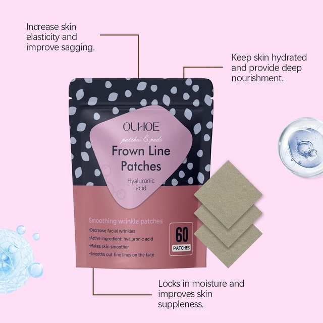Main image of Anti-Wrinkle Face Patches for Forehead & Eye Lines - Hydrating Skin Care Strips