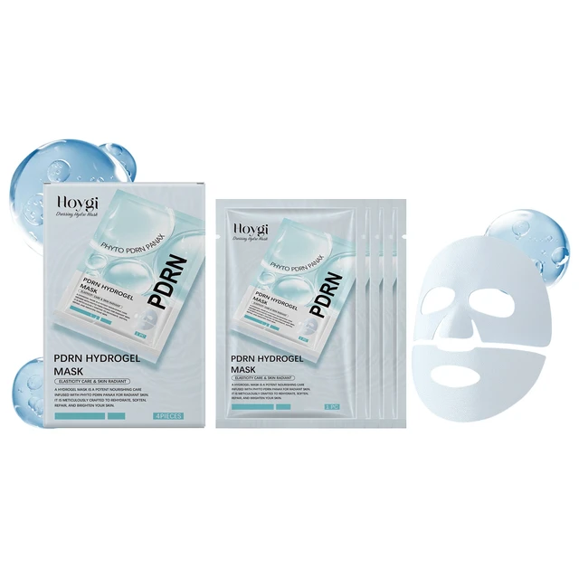 Alt view image 7 of 7 - Hydrating & Brightening Facial Mask Box - Nourishing Skin Care for Elasticity and Radiant Complexion