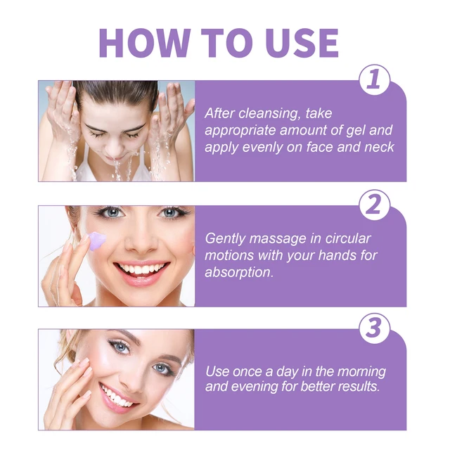 Alt view image 6 of 7 - Perilla Ice Crystal Hydrating Gel Repair Acne Scars Deep Cleansing Moisturizer