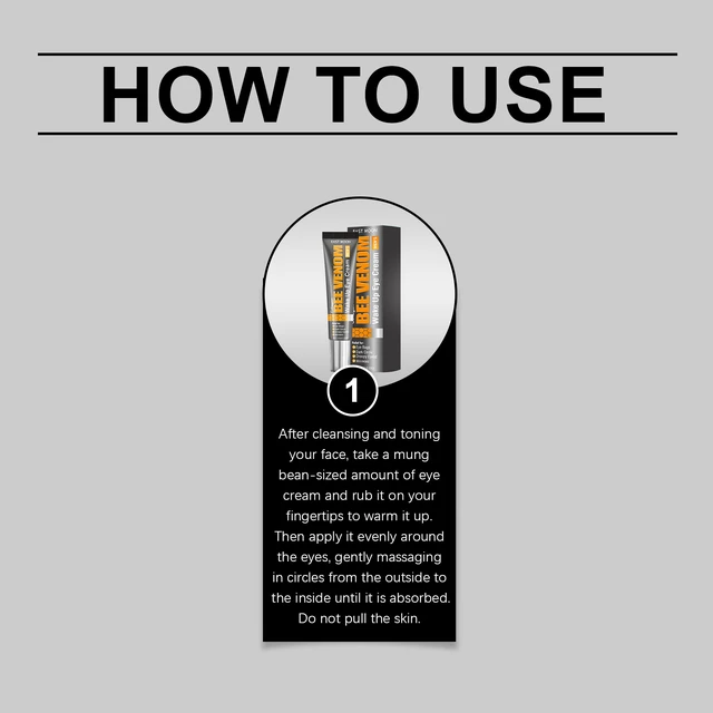 Alt view image 5 of 5 - Men's Tightening Eye Cream Hydrating Elastic Skin Care Moisturizing Eye Treatment