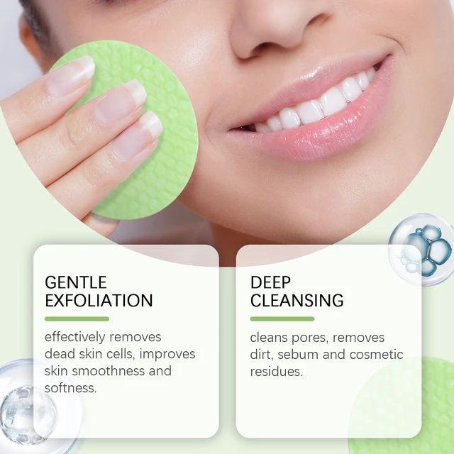 Alt view image 2 of 5 - Soothing & Refreshing Pore Care Cleansing Pads for Moisturized Skin