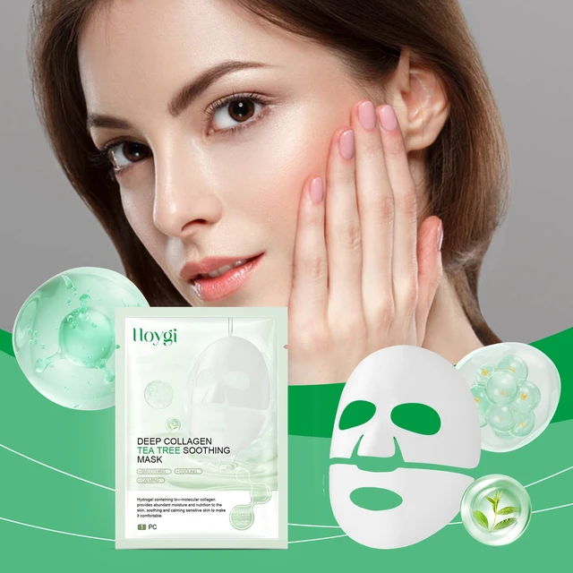 Alt view image 2 of 6 - Radiant Skin, Collagen Soothing Sheet Masks - Gentle Hydrating Facial Care for Soft