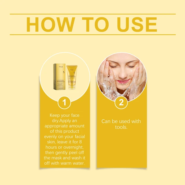 Alt view image 5 of 5 - Tightening & Nourishing for Dull Skin with Easy Peel Design, Turmeric Collagen Eye Mask - Hydrating