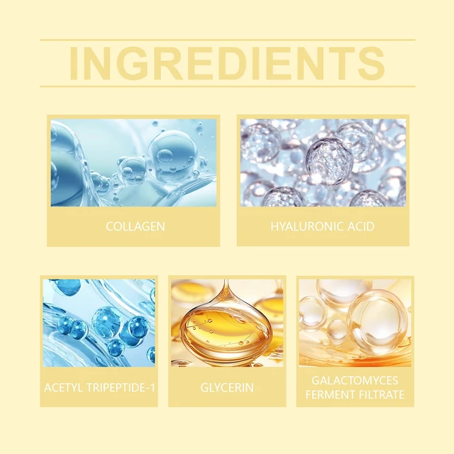 Alt view image 5 of 6 - Moisturizing & Soothing Skin Care, West Month Collagen Hydrating Face Mask (Bag) 3-in-1 Nourishing