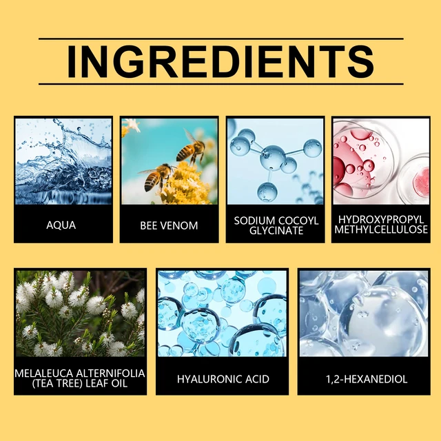 Alt view image 5 of 6 - Gentle & Deep Clean for Radiant Smooth Skin, Moisturizing, Bee Venom Cleansing Cream Hydrating