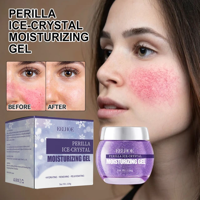 Alt view image 2 of 7 - Perilla Ice Crystal Hydrating Gel Repair Acne Scars Deep Cleansing Moisturizer
