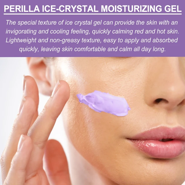 Alt view image 4 of 7 - Perilla Ice Crystal Hydrating Gel Repair Acne Scars Deep Cleansing Moisturizer