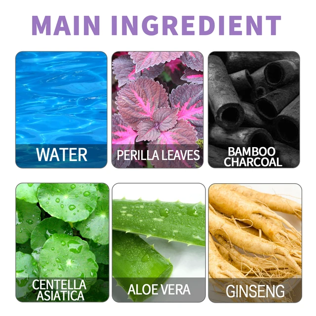 Alt view image 5 of 7 - Perilla Ice Crystal Hydrating Gel Repair Acne Scars Deep Cleansing Moisturizer