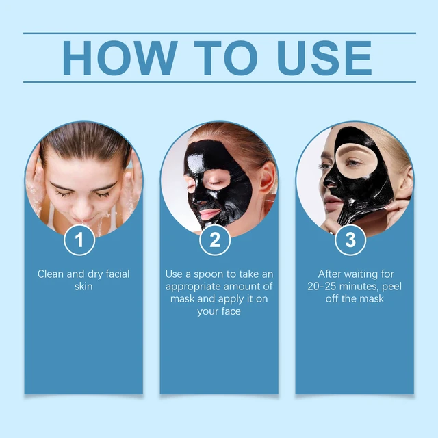Alt view image 6 of 6 - Moisturizing & Skin Brightening, Blackhead Removal, Bamboo Charcoal Clay Mask for Gentle Deep Cleansing