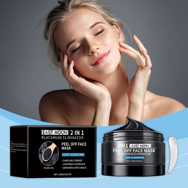 Alt view image 2 of 6 - Moisturizing & Skin Brightening, Blackhead Removal, Bamboo Charcoal Clay Mask for Gentle Deep Cleansing