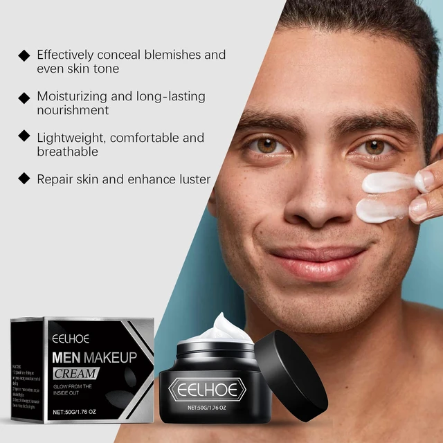 Alt view image 4 of 5 - Men's Hydrating Glossy Concealer Cream for Easy Application