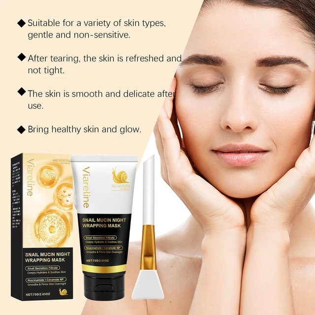 Alt view image 3 of 5 - Turmeric Overnight Mask - Gentle Hydrating & Exfoliating Gel for Moisturizing Care