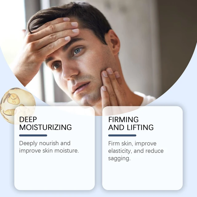 Alt view image 3 of 6 - Men's Firming Toner Facial Moisturizer Skincare for Fine Line Reduction