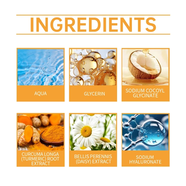 Alt view image 5 of 6 - Turmeric Foaming Face Wash - Gentle Deep Pore Cleanser for Brightening & Soft Skin Care