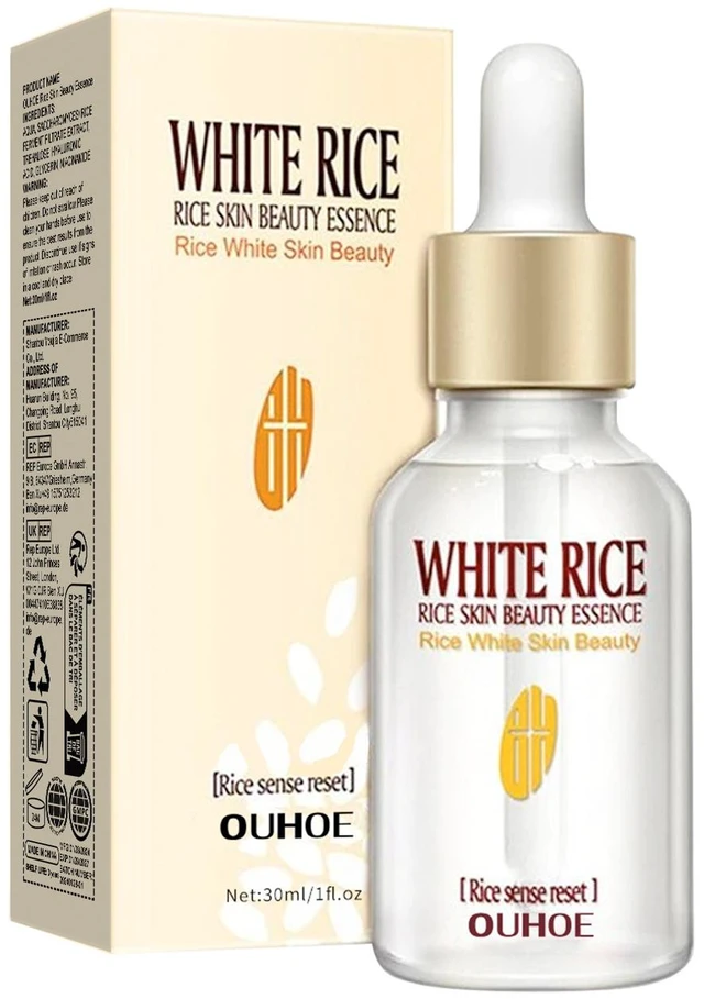 Main image of Firming & Brightening Essence, Hydrating, Skin Repairing, Rice Extract Anti-Wrinkle Serum