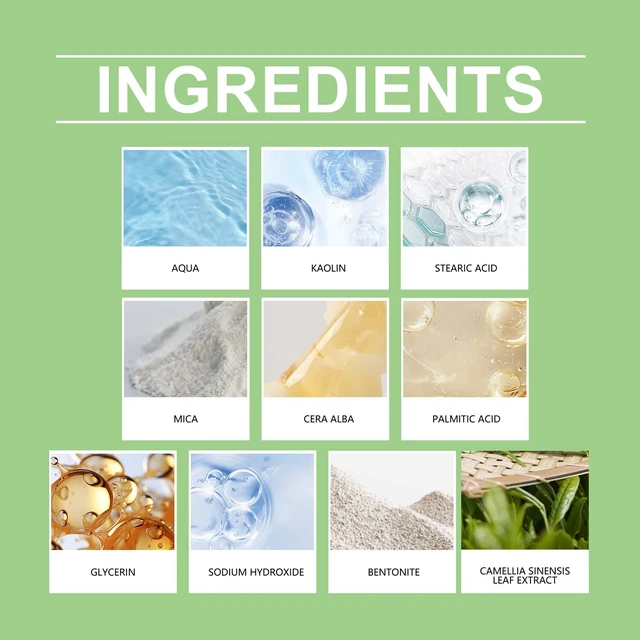 Alt view image 4 of 5 - Gentle Facial Detox & Moisturizer for Pore Refinement, Green Tea Deep Cleansing Stick