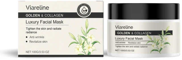 Main image of Moisturizing & Gentle Exfoliation for Smooth Skin Care, Peeling Collagen Face Mask - Deep Hydration