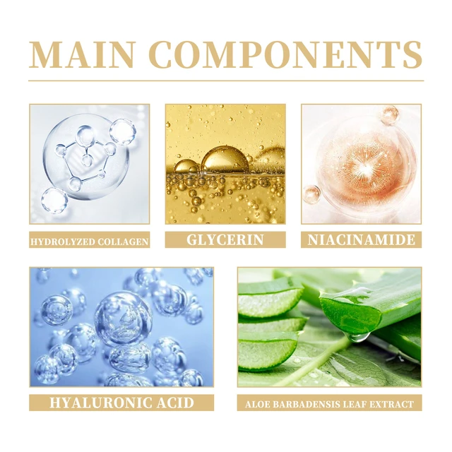 Alt view image 5 of 6 - Collagen Face Mask Hydrating Firming Cleansing Anti-Wrinkle Eye Care Anti-Aging