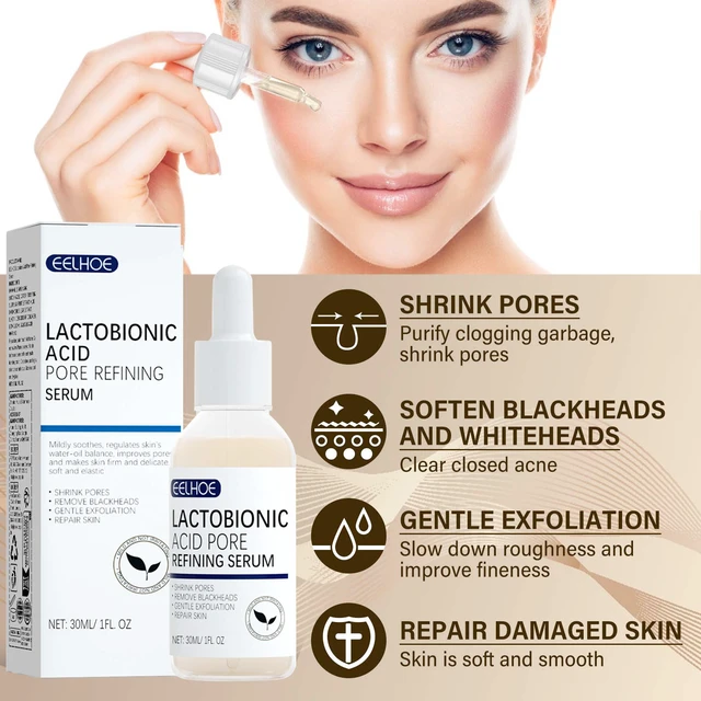 Alt view image 3 of 6 - Cleansing Blackheads and Acne, Lactobionic Acid Facial Essence for Elastic & Fine Skin Care