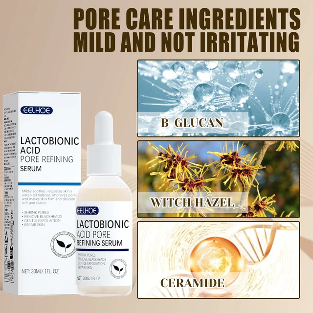 Alt view image 5 of 6 - Cleansing Blackheads and Acne, Lactobionic Acid Facial Essence for Elastic & Fine Skin Care