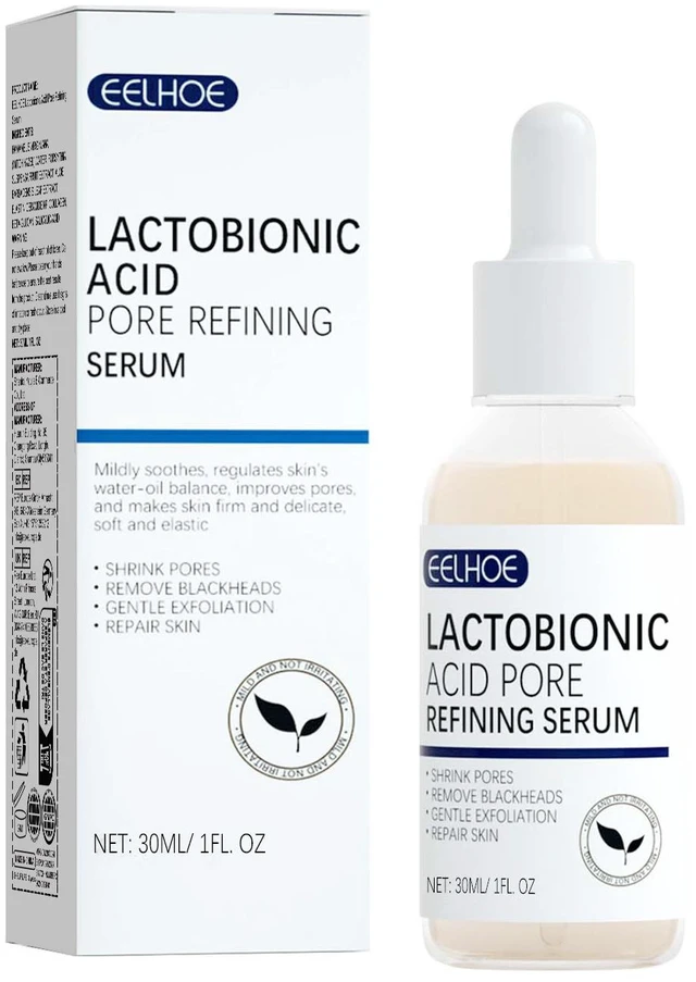Main image of Cleansing Blackheads and Acne, Lactobionic Acid Facial Essence for Elastic & Fine Skin Care