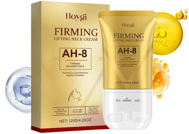 Main image of Neck Firming Roller Serum Cream Reduces Neck Lines Deep Hydration Fast Absorption Soothing Skin Massage