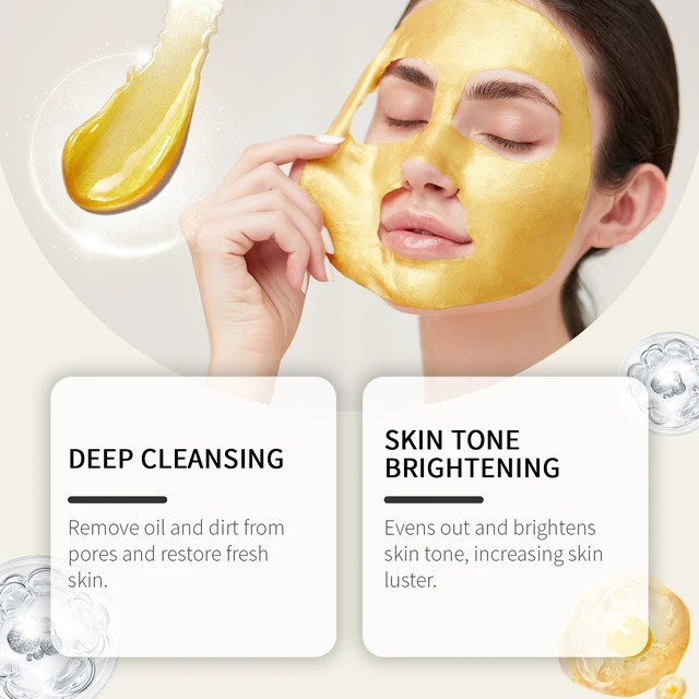 Alt view image 4 of 6 - Moisturizing & Gentle Exfoliation for Smooth Skin Care, Peeling Collagen Face Mask - Deep Hydration