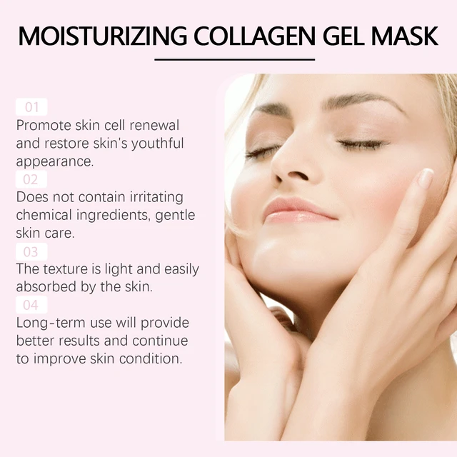 Alt view image 3 of 6 - and Brightening Facial Care, Moisturizing, Boxed Collagen Firming & Hydrating Mask - Skin Softening
