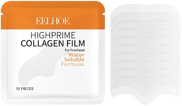 Main image of Water-Soluble Collagen Forehead Lifting Film Patch for Skin Tightening and Anti-Wrinkle Care