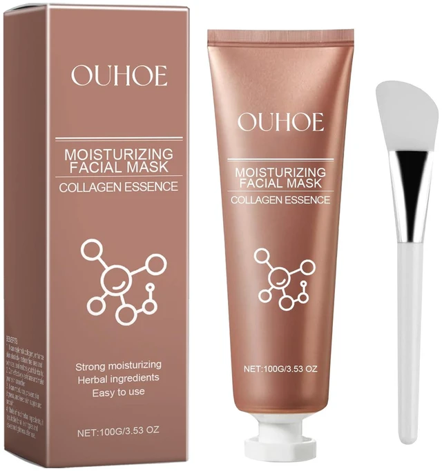 Main image of Moisturizing & Brightening for Fine Lines, Collagen Tear Off Mask - Hydrating
