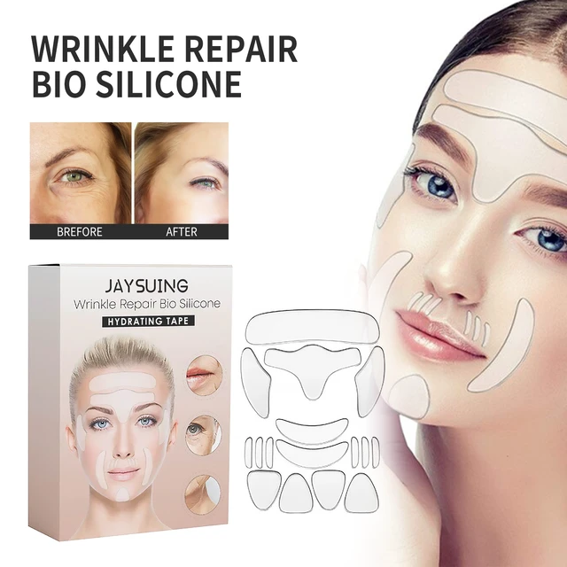 Alt view image 2 of 6 - Moisturizing Facial Care Patch for Skin Line Contour and Fine Lines Reduction