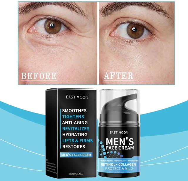 Alt view image 2 of 6 - Men's Retinol Moisturizing Facial Cream for Hydrating and Rejuvenating Skin Care