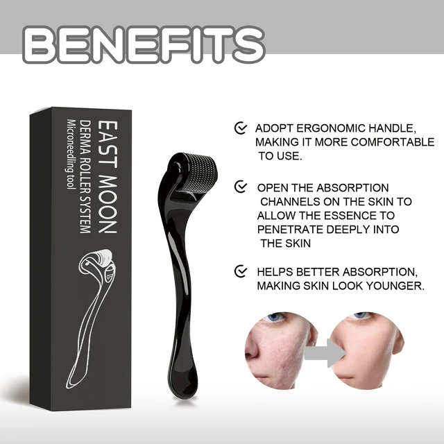 Alt view image 4 of 6 - Acne Relief & Skin Rejuvenation Massage, Jade Facial Roller for Anti-Aging