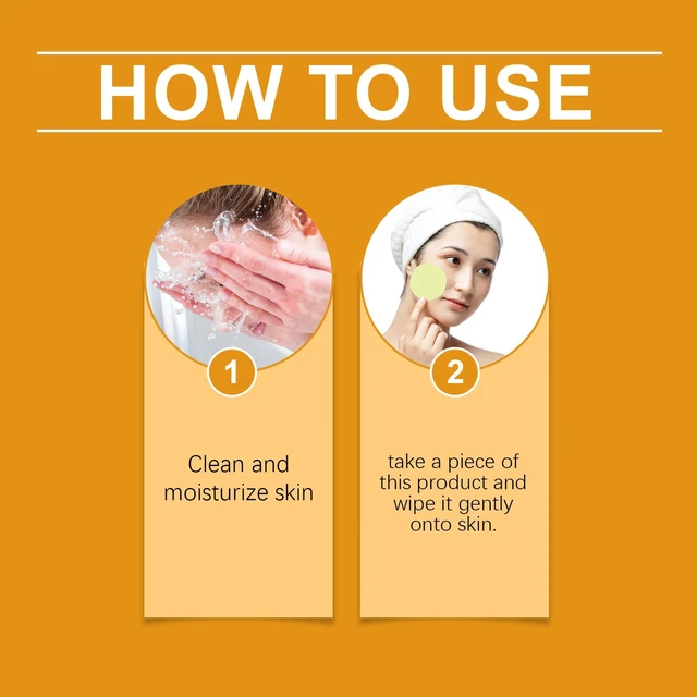 Alt view image 6 of 6 - Kojic Acid & Turmeric Facial Cleansing Pads - Gentle Exfoliating Cotton Sheets for Delicate Skin Care