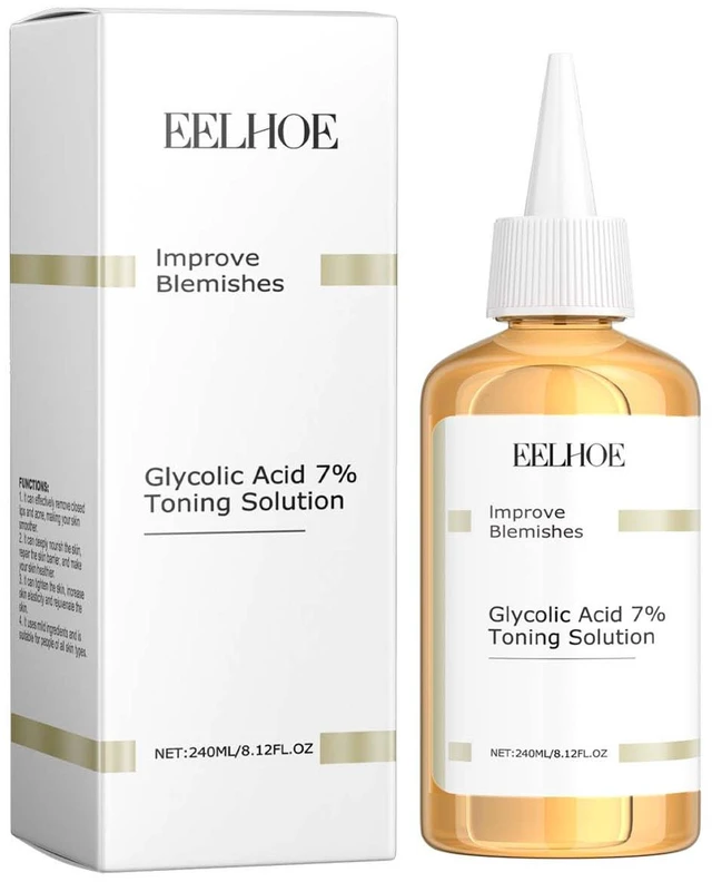 Main image of 7% Glycolic Acid Toner Gentle Formula Hydrating & Nourishing Non-Sticky Refreshing Facial Skin Care